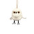 White Owl Hanging Decoration (10cm)