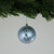Crackle Blue Baubles (10cm)