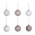 Frosted Glass Baubles (Assorted Designs)