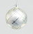 Oyster Swirl Pattern Bauble (8cm)