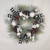 Ball/Check Ribbon Wreath (24 Inches)