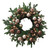 Elegant Mixed Bauble and Pine Wreath (50cm)