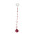 Fuchsia Acrylic Balloon Prism Hanging Garland (25cm)