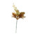 Gold Glitter Apple & Foliage Pick (24cm)