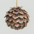Glitter Dusted Pine Cone Bauble (12cm)