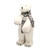 White Standing Polar Bear with Scarf (56cm)