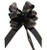 Black Pull Bow (50mm)
