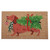 Festive Dachshund with Tree Doormat (45x75cm)