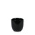 Glossy Black Hortus Cairo Pot (12.5x12cm)
