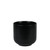 Hortus Havana Matt Black Ceramic Pot (15cm)
