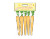 Pack of 5 Easter Glitter Carrots