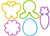 Springtime Cookie Cutters (Pack Of 5)