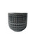 Hortus Grey Braga Pot (11.5cm H x 11.5cm Dia)