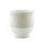 Hortus Cream Toulon Stoneware Pot (18cm H x 16.5cm Dia)