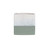 Hortus Green & White Bordeaux Stoneware Cube (16cm H x 16.5cm W)