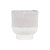 Hortus Cream Toulon Stoneware Pot (21cm H x 20cm Dia)