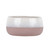 Hortus Pink & White Bordeaux Stoneware Pot (13.5cm H x 25.5cm Dia)
