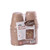 6cm Round Brown Fibre Pots (x24)
