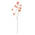 Orange Daisy Spray (123cm)