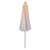 Ivory Parasol with Aluminium Pole (2.5m)