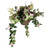 Pink Petunia/Hollyhock Hanging Basket