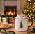 Set of 2 Christmas Mugs (Robin Design & Tree Design)
