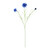 Dark Blue Cornflower Spray (65cm)