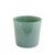 Sea Green Glass Pot (13cm)