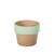 Brown Pot with Green Band (7cm)
