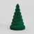 Green Glass Tree Ornament (18cm)