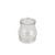 Clear Shapely Glass Tealight Holder (9.5cm)