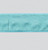 Turquoise Metallic Edges Christmas Ribbon (63mm x 9.1m)