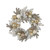 Champagne & White Foliage, Bauble & Berry Wreath (60cm)