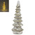 Silver LED Christmas Tree (34cm)