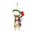 Felt Mouse Holding Holly Sprig Hanging Decoration (15cm)