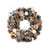 Snowy Cone & Frosted Apple Wreath (36cm)