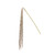 Champagne Tinsel Strands on Stick (61cm)