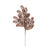 Copper Festive Leaf Spray (71cm)