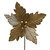 Gold Poinsettia with Berries & Gold Trim (24cm)