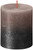 Bolsius Rustic Faded Caramel & Anthracite Metallic Candle (130mm x 68 mm) 