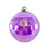 Purple Disco Ball Bauble (12cm)