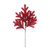 Red Flocked Pine Stem Pick Red (76cm)