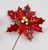 Red Tartan Holly Poinsettia Pick (54cm)