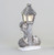 Frosted Lantern Ornament with Hedgehogs (47cm)
