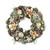 Snow Dusted Winter Wreath with Pine Cones & Stars (30cm)
