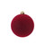 Deep Burgundy Velvet Bauble (15cm)