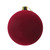 Burgundy Velvet Bauble (30cm)