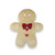 Gingerbread Man Cushion Corduroy (45cm)