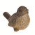 Natural Bark Effect Bird Ornament