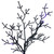 Black Dancing LED Light Up Tree with Ghost Sound (6ft)